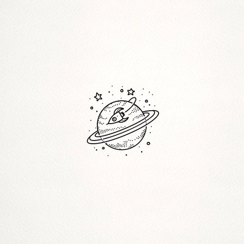 Moon And Rocket Tattoo, Rocket And Moon Tattoo, Space Tattoo Designs Drawings, Minimal Space Tattoo, Space Rocket Tattoo, Colby Tattoo, Rocketship Tattoo, Space Rocket Illustration, Space Line Art