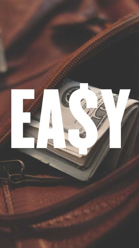 Easy Money iPhone Wallpaper Easy Money Wallpaper, Billionaire Wallpaper Iphone, Get Money Wallpaper, I Love Money Wallpaper, Aesthetic Wallpaper Money, Money Iphone Wallpaper, Make Money Wallpaper, Wallpapers Money, Money Aesthetic Wallpaper