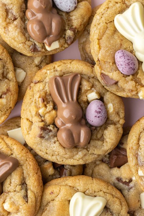 Easter Chocolate Cookies Easter Sweets Ideas To Sell, Easter Treats To Sell, Cookies To Sell, Easter 2024, Easter Sweets, Easter Desserts Recipes, Easter Baking, Chocolate Cookie Recipes, Easter Cupcakes