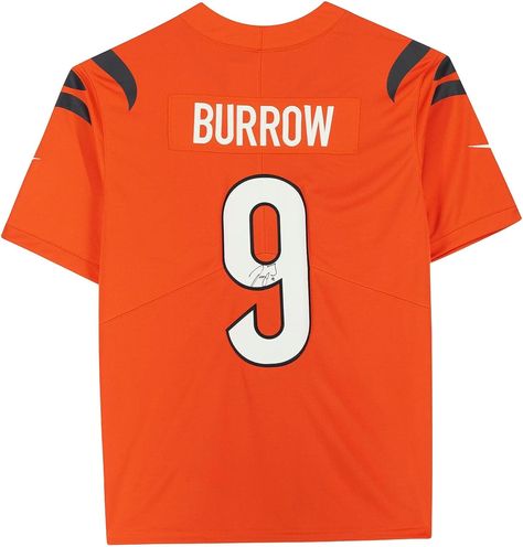 Joe Burrow Jersey, Jersey Drawing, Joe Burrow, Nike Orange, Cincinnati Bengals, Sports Memorabilia, Cincinnati, Nfl, Mac