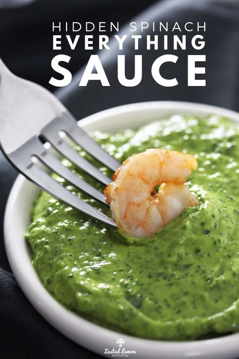 Everything Sauce, Healthy Sauce Recipes, Meatball Appetizer Recipe, Spinach Sauce, Cooking Spaghetti, Healthy Sauces, 4 Ingredient Recipes, Work Meals, Fresh Spinach