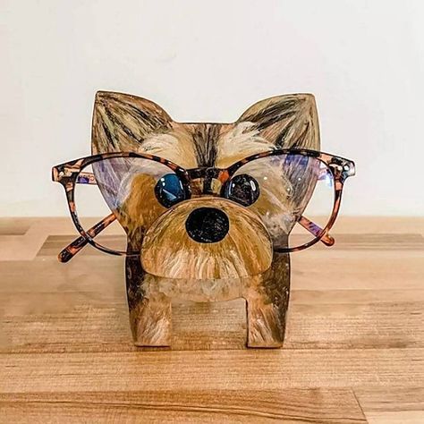 Scrollsaw Patterns, Wooden Glasses, Glasses Stand, Eyeglass Accessories, Sunglasses Display, Cute Glasses, Brown Horse, Eyeglass Holder, Wolf Dog