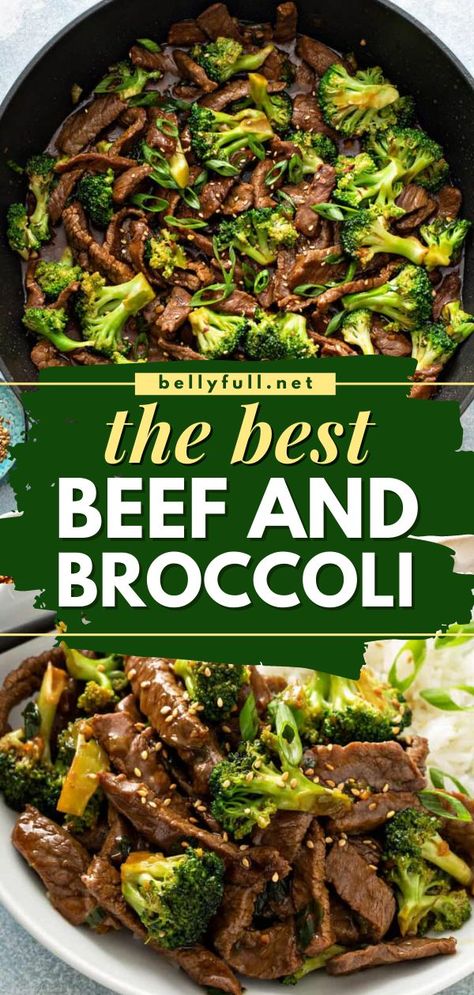 Beef and Broccoli, healthier than takeout, beef recipes Beef And Broccoli Healthy Easy, Beef And Broccoli With Chuck Roast, Healthy Broccoli Beef Recipe, Broc Beef Stir Fry, Beef And Broccoli Skillet, Beef And Broccoli Stir Fry Instant Pot, Easy Beef And Brocolli, Gluten Free Beef And Broccoli Stir Fry, Tender Beef And Broccoli Stir Fry