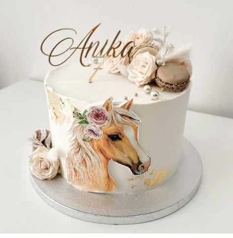 Cake With Horse Theme, Horse Birthday Cake Topper, Horse Cakes Birthday Girl, Cake With Horses Birthday, Birthday Cake Horse Theme, Horse Party Cake, Horse Birthday Cake Ideas, Horse Cake Ideas For Girls Birthdays, Horse Cakes For Girls Birthday Parties