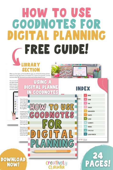 How to Use GoodNotes for Digital Planning + Free Guide! How To Create A Digital Planner In Goodnotes, Goodnotes How To Use, Digital Planner Pages Ideas, Digital Planner Tips, How To Use Digital Planner, Digital Planner Template Goodnotes Free, How To Create A Digital Planner, Digital Planning Ideas, How To Make A Digital Planner Goodnotes