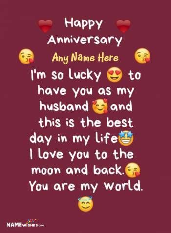 Happy Aa Anniversary Wishes, Aniversary Wishes In English, Happy Anniversary Status, Happy Anniversary Hubby, Anniversary Status, Anniversary Wish, Happy Anniversary To My Husband, Happy Birthday Husband Quotes, Anniversary Quotes For Husband