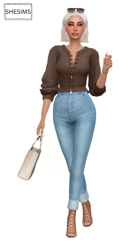 Sims 4 Cc Clothes For Moms, Sims 4 Cc Jeans Women, Sims 4 Cc Mom Outfits, Sims 4 Mother Clothes, Mom Outfits Sims 4 Cc, Sweaters Sims 4 Cc, Sims 4 Cc Maxis Match Mom Clothes, Mom Outfits Sims 4, Sims Mom Outfits