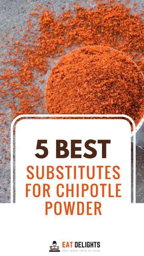 You can use some other spices instead of your favorite chipotle.Today we will look at the 5 best substitutes for chipotle powder. Diy Chipotle, Chili Powder Substitute, Chipotle Powder, Chipotle Paste, Chipotle Seasoning, Ancho Chili Powder, Chipotle Chili Powder, Storing Spices, Ancho Chili