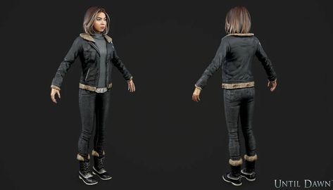 Emily Until Dawn, Ellie Smith, Video Game Outfits, Video Game Cosplay, Until Dawn, Winter Lookbook, Character Modeling, Gaming Clothes, 2000s Fashion