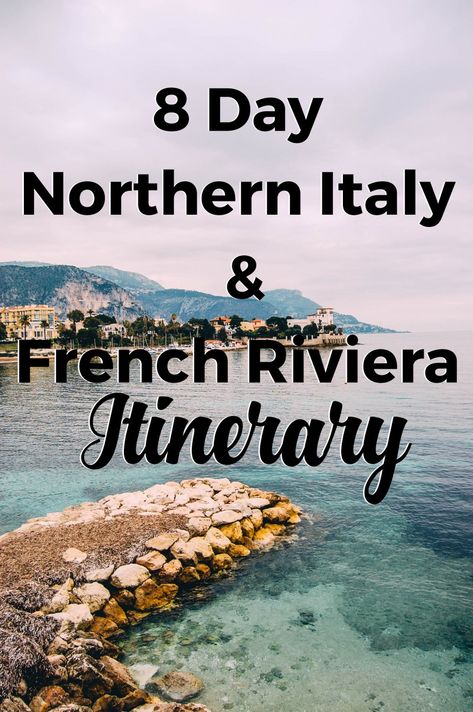 16 cities, 3 countries, all in 8 days. I traveled through Northern Italy down to the coast of Monaco and France this past week. It may sound like a lot (okay, it was) but itwas one of my favorite trips I’ve taken so far. It’s easy to see so many different landscapes: from the crystal … French Riviera Itinerary, South Of France Travel, France Itinerary, Juan Les Pins, Villefranche Sur Mer, France Travel Guide, Italy Itinerary, Visit France, Italy Vacation