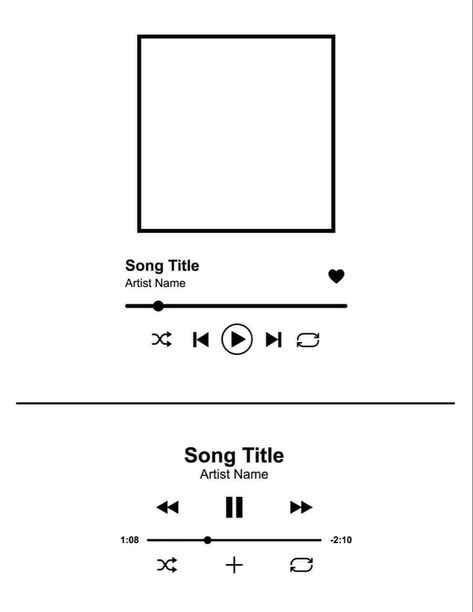 Spotify Song Drawing, Song Title Ideas, Song Icon, Spotify Template, Music Sketch, Spotify Icon, App Drawings, Music Doodle, Name Songs