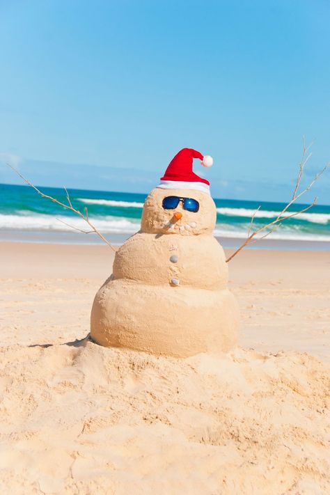 christmas in july christmas party ideas Christmas In July Activities, Beach Snowman, The Knight Before Christmas, July Activities, Christmas Tale, Summer Christmas, Games Activities, Christmas Tree Garland, July Crafts