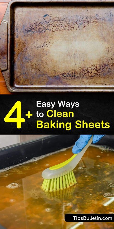 Clean Cookie Sheets Vinegar Baking Soda, Baking Soda And Hydrogen Peroxide Uses, Sheet Pan Cleaning Hacks, Cleaning Baked On Grease Cookie Sheets, Baking Soda Hydrogen Peroxide Cleaner, How To Clean Old Cookie Sheets, Remove Baked On Grease From Pans, Diy Pan Cleaner, How To Clean Baked On Grease Off Pans