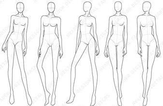 Model Body Sketch Step By Step, Fashion Design Poses Sketch, Fashion Figure Drawing Poses, Fashion Drawing Poses, Body Drawing Fashion Design, Model Pose Reference Drawing, Fashion Figures Illustration, Fashion Croquis Poses, Fashion Body Sketch