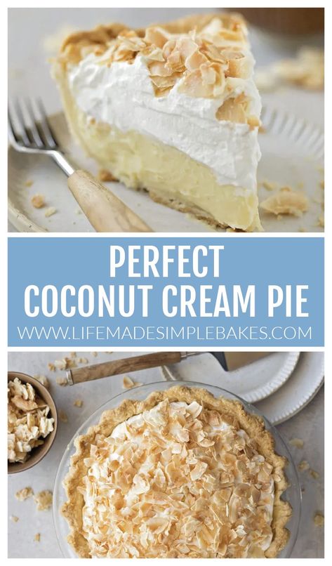 Coconut Cream Pie Topping, Worlds Best Coconut Cream Pie, Martha Stewart Coconut Cream Pie, Best Coconut Cream Pie Recipe Ever, Coconut Cream Pie Paula Dean, Best Ever Coconut Cream Pie, Coconut Cream Pie Pioneer Woman, Creamy Coconut Cream Pie, Fluffy Coconut Cream Pie