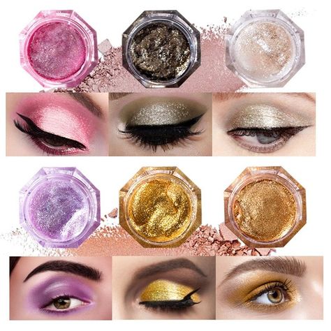 Sparkle Eye Makeup, Gel Eyeshadow, Sparkle Eyeshadow, Face Glow, Liquid Glitter Eyeshadow, Eyeshadow Products, Fixing Spray, Glow Skin, Pigment Eyeshadow