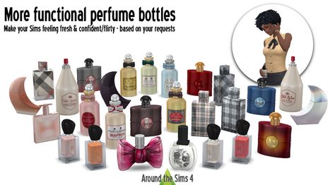 Around the Sims 4 | Custom Content Download | Functional perfume bottles Ts4 Perfume Cc, Sims 4 Cc Perfume Clutter, Sims 4 Designer Clutter, Sims 4 Perfume Clutter, Sims 4 Functional Cc Maxis Match, Functional Clutter Sims 4, Perfume Sims 4 Cc, Sims 4 Functional Perfume, Sims 4 Cool Cc