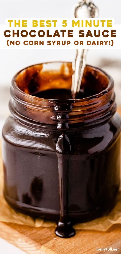 Homemade Whipped Cream Easy, Twix Cupcakes, Chocolate Sauce Recipe, Chocolate Syrup Recipes, Ice Chocolate, Homemade Chocolate Syrup, Homemade Chocolate Sauce, Ice Cream Sauce, Chocolate Sauce Recipes