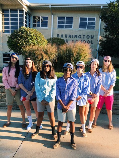 Frat Boys Costume Ideas, Greek Life Spirit Day, Link Crew Group Themes, Frat Day Spirit Week, Frat Boy Football Theme, Nerds Vs Jocks Spirit Week, Frat Boy Costume Spirit Week, Frat Guy Outfits, Frat Boy Dress Up Day