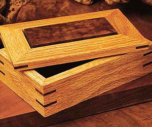 Free Ornamental Box Woodworking Plan Wooden Box Plans, Kids Woodworking Projects, Wood Box Design, Woodworking Plans Patterns, Wooden Box Designs, Wood Keepsake Box, Woodworking Projects Furniture, Magazine Website, Wood Magazine