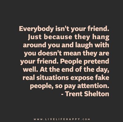 Everybody isn't your friend. Just because they hang around… | Flickr Live Life Happy, Love Life Quotes, Life Quotes Love, Life Quotes To Live By, Truth Quotes, Real Friends, Oscar Wilde, A Quote, True Words