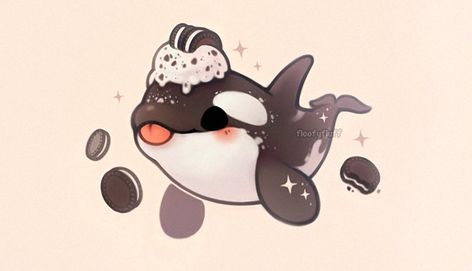 Embedded Orca Whale, Oreo, Twitter