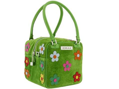 Gilli Flower Cube Bag Cube Bag, Sacs Design, Box Purse, Tas Fashion, Flower Box, Pretty Bags, Green Flower, Cute Bags, Photojournalism