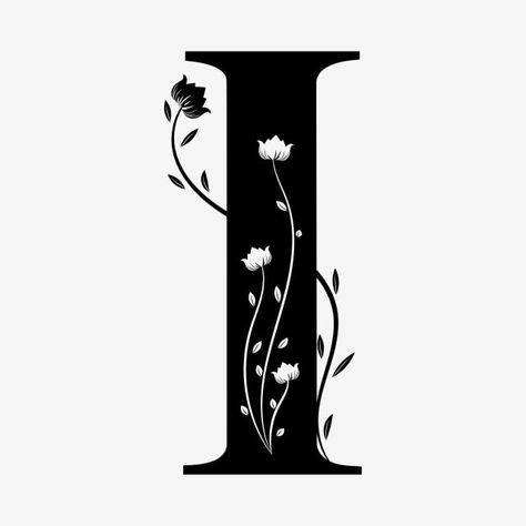 The Letter I Aesthetic, I Drawing Letter, The Letter I Design, Aesthetic Letters Alphabet Wallpaper, I Alphabet Design, I Aesthetic Letter, Huruf I Aesthetic, Stylish Alphabets Letters Type Design, A Style Letter