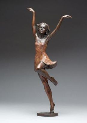 Sculptures by British Artist Vivien MALLOCK - Dancer - Solo at the www.redraggallery.o.uk Dancer Sculpture, Sheet Metal Art, Red Rag, Dance Paintings, Art Deco Sculpture, Art Carved, Contemporary Sculpture, Wire Sculpture, British Art