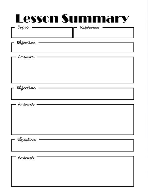 Lesson summary note taking #notetaking #notes #template #notetemplate #school #college #printable #student #education #supplements #stationary #grades #exams #studying #lecture #highschool #class #objective #bulletpoint #answer #writing Study Guide Template Note Taking, Math Notes Template, Notetaking Template, College Templates, Lecture Notes Template, Study Format, Psych Student, Ipad Templates, Math Template