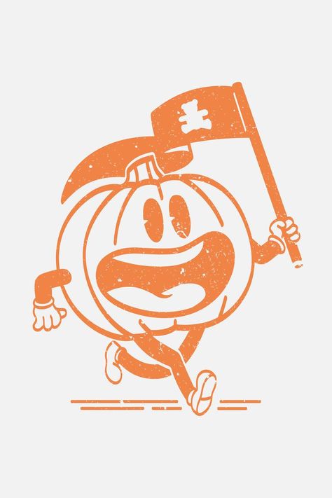 Old fashioned brand mascot, Retro mascot character, Event branding, Retro cartoon illustration, Race branding, Race logo, Halloween logo, Screaming Pumpkin logo, Retro mascot, Mascot Logo, Logo, Pumpkin logo, Nostalgic logo, Logo Design, Marathon logo, 5K logo, Graphic Design, Brand Design, Event Design Brand Mascot Character, Mascot Illustration Design, Vintage Mascot Design, Pumpkin Graphic Design, Old School Illustration, Retro Mascot Logo, Retro Mascot Character, Round Character Design, Mascots Design