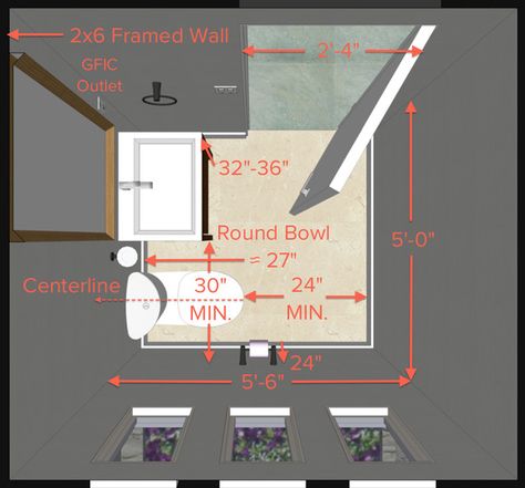 Illustrations - Transitional - Other - by Steven Corley Randel, Architect | Houzz Powder Room Dimensions, Powder Room Sink, Bathroom Dimensions, Bathroom Layouts, Wall Closet, Bathroom Size, Downstairs Bathroom, Grand Homes, Powder Bath