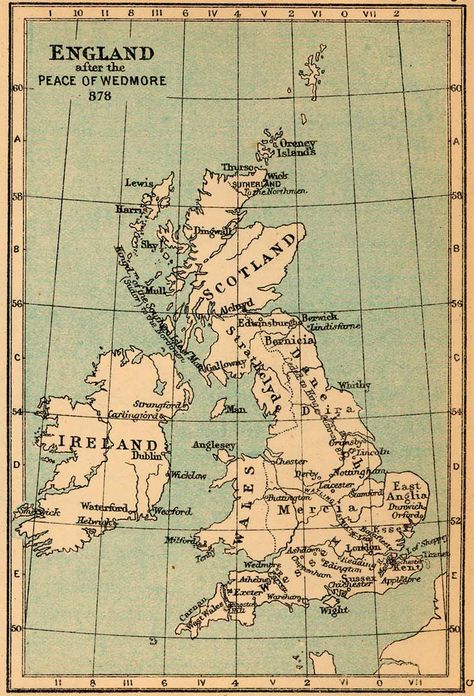 Map of England 878 Dark Academia Map, Dark Academia Posters, Map Of England, Map Of Great Britain, Maps Aesthetic, English Aesthetic, Map Of Britain, Train Map, England Aesthetic