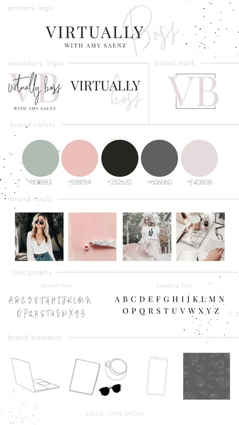 Beauty Business Color Palette, Blush Branding Board, Feminine Branding Color Palettes, Brand Mood Board Inspiration Color Palettes, Brand Color Palette Feminine, Brand Colors Mood Boards, Brand Kit Ideas Canva, Brand Boards Inspiration, Feminine Brand Board