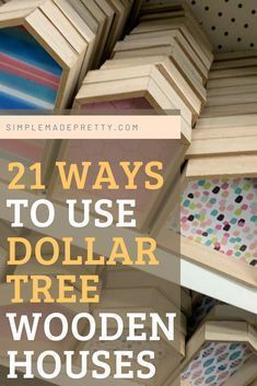 Harry Potter Dollar Tree Crafts, Dollar Tree Wood Sign Diy, Dollar General Diy Crafts, Dollar Tree Painting Crafts, Dollarama Christmas Diy, Dollar Tree Tray Crafts, Dollar Store Wood Crafts Diy Projects, Dollar Tree Wood House Crafts, Dollar Tree Shadow Box Diy