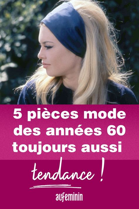 5 pièces mode des années 60 toujours aussi indémodables Style Annee 60, Style Année 60, Mode Vintage, Vintage 60s, Summer Outfits