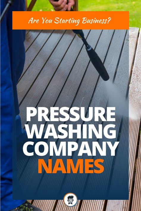 Everyone thinks a pressure washing business is super cheap and easy to start and be successful. You buy a pressure washer and next day business is booming, right? nope , This is not like that.#BusinessNames #SmallBusinessNames #CatchynamesIdeas #NamesIdeas #PressureWashingNames Starting A Pressure Washing Business, Pressure Washing Business Names, Creative Company Names, Company Names Ideas, Pressure Washing Business, Seamless Gutters, Catchy Names, Clean Sweep, Creative Names