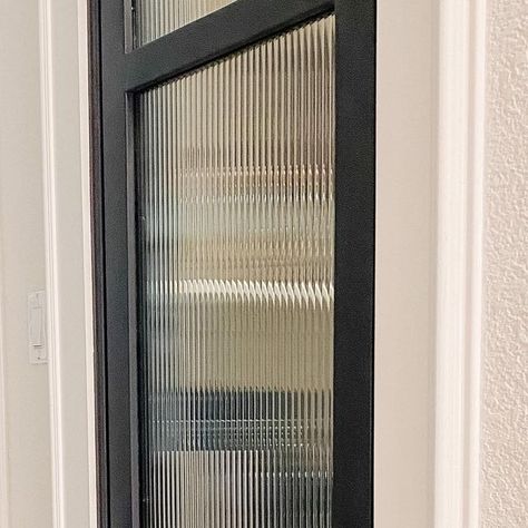 Loving the look of ribbed glass? This ribbed detail on this glass pantry door is stunning while also providing privacy to the contents of the pantry. Click here to see more of this project and gain design inspiration. Ribbed Glass Pantry Door, Glass Pantry Door, Glass Pantry, Glass Cube, Pantry Door, Ribbed Glass, Small Details, Small Detail, The Space