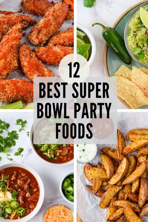 12 Best Super Bowl Party Foods Super Bowl Essen, Super Bowl Party Food, Easy Super Bowl, Mini Hamburgers, Healthy Superbowl Snacks, Bowl Party Food, Rock Recipes, Snacks Appetizers, Game Day Appetizers