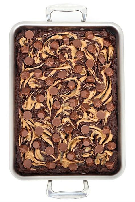 Swirled Peanut Butter Cup Brownies The Baker Mama, Baker Mama, Vegan Peanut Butter Cups, Peanut Butter Swirl Brownies, Peanut Butter Cup Brownies, Peanut Butter Cup Cheesecake, Healthy Peanut Butter Cups, Peanut Butter Cups Recipe, Sugar Free Peanut Butter