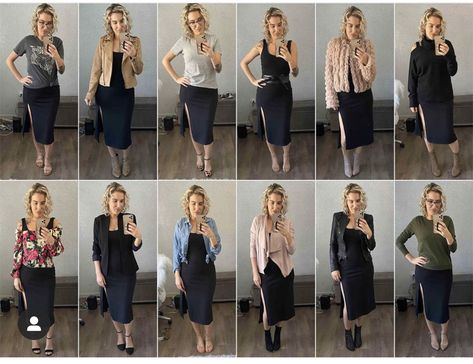 Black Dress Work Outfit Fall, Casual Black Bodycon Dress Outfit, Casual Tank Dress Outfit, Layer Bodycon Dress Outfit, Black Body Dress Outfit, Casual Black Midi Dress Outfit, How To Wear A Tank Dress, Lbd Winter Outfit, Black Dress Styling Ideas Classy