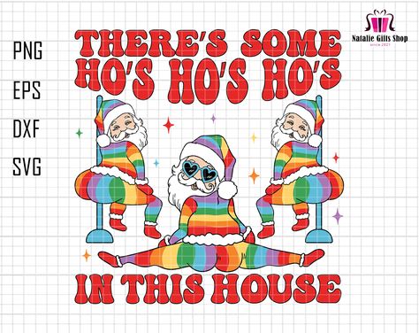 Queer Vibes, Gay Christmas, Santa Claus Svg, Gay Shirts, Christmas Note, Scrapbooking Photo, In This House, Christmas Drawing, July Party