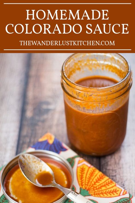 Colorado Sauce Recipe, Colorado Chicken, Colorado Sauce, Avacado Dressing, Tamale Sauce, Mexican Sauces, Chili Colorado, Chicken Tamales, How To Make Chili