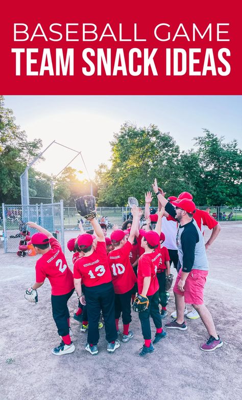 If you're in charge of bringing baseball snacks, get inspired with this incredible list of ideas that are healthy, salty, sweet, and more. Kids Baseball Team Snack Ideas, Baseball Park Snacks, Baseball Team Snack Ideas, Baseball Game Snacks For Team, Baseball Team Snacks, Baseball Snacks For Team, Sport Snack Bags, Baseball Game Snacks, Baseball Treats