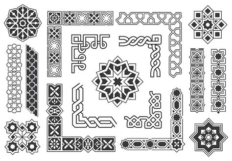 Islamic Border, Islamic Design Pattern, Molding Design, Interior Design Living Room Modern, Pattern Design Drawing, Islamic Tiles, Islamic Motifs, Mughal Art Paintings, Interior Design Videos