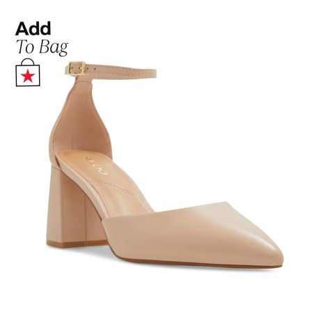 in stock Aldo Shoes Women, Michael Kors Fashion, Ankle Strap Block Heel, Bridal Heels, Adidas Fashion, Ankle Strap Pumps, Strap Pumps, Nike Fashion, How To Make Handbags