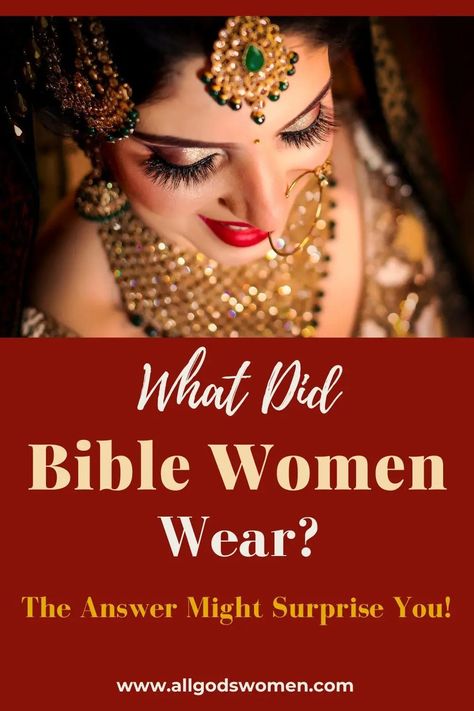 Clothing in the Bible: What Did the Women Wear? Biblical Clothing Woman Diy, Jewish Woman Clothing, What To Wear To Church, Jewish Clothing, Biblical Clothing, Biblical Costumes, Women In The Bible, Womens Bible, Jewish Stuff