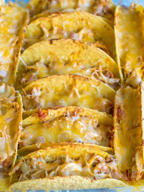 Baked Chicken Tacos | 12 Tomatoes Baked Chicken Tacos 12 Tomatoes, Oven Baked Buffalo Chicken Tacos, Easy Baked Chicken Tacos, Bake Chicken Tacos, Baked Chicken For Tacos, Chicken Tacos Baked In Oven, Baked Tacos Chicken, Baked Chicken Tacos Flour Tortilla, Baked Chicken Tacos Oven