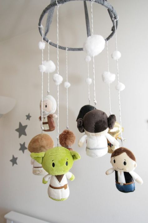 Project Nursery - IMG_3165 Nursery Ideas Neutral Small, Star Wars Zimmer, Star Wars Themed Nursery, Star Wars Baby Room, Nurseries Ideas, Small Apartment Therapy, Star Wars Baby Shower, Star Wars Nursery, Baby Nursery Diy