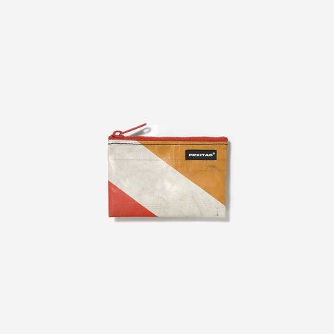 FREITAG | Unikate aus rezyklierten LKW-Planen Bags And Accessories, Coin Purse, Recycling, Card Holder, Design Inspiration, Pouch, Design